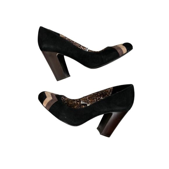 NEW MISSONI x Target Collab Women’s 8 1/2 Suede Chevron Pumps Shoes Heels - Picture 6 of 11